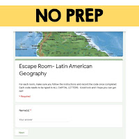 Latin America Digital Escape Room Latin American Geography Vocabulary Mapping Latin Key Facts About Lain America Activity  Key Facts about Latin America Activity  Timeline of Latin American History Activity Physical Geography of Latin America