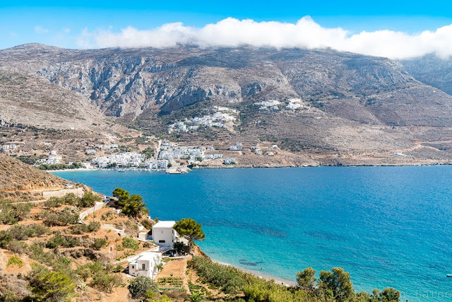 Plage de Levrossos-Amorgos-Cyclades