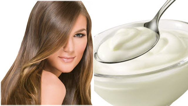 Mascarilla de yogurt para el cabello