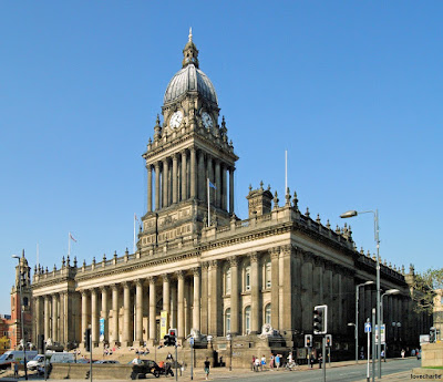 leeds town hall, leeds, yorkshire, victorian, building, grade 1 listed, grade I listed, architecture, baroque, classical