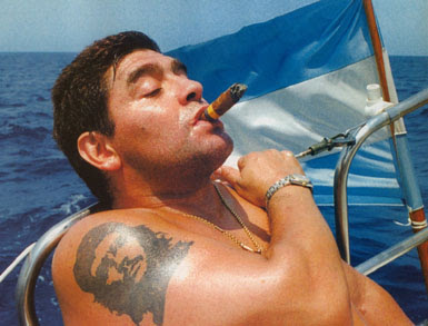 Diego Maradona Tattoo Design 