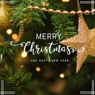 Image of merry christmas message