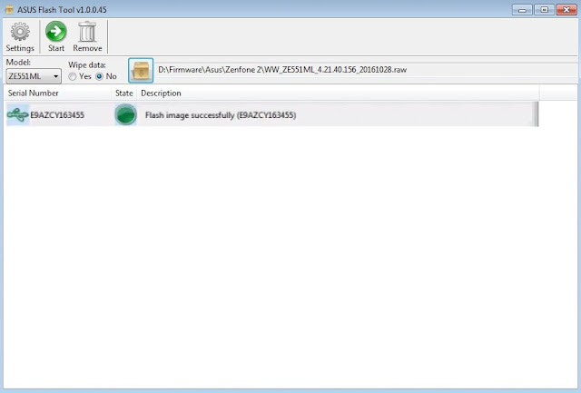 Cara Flash HP Asus Zenfone 2 [ ZE551ML ] TESTED via Asus Flashtool 
