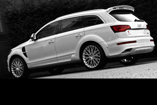 2011 project kahn audi q7 rear angle view 2011 Project Kahn Audi Q7