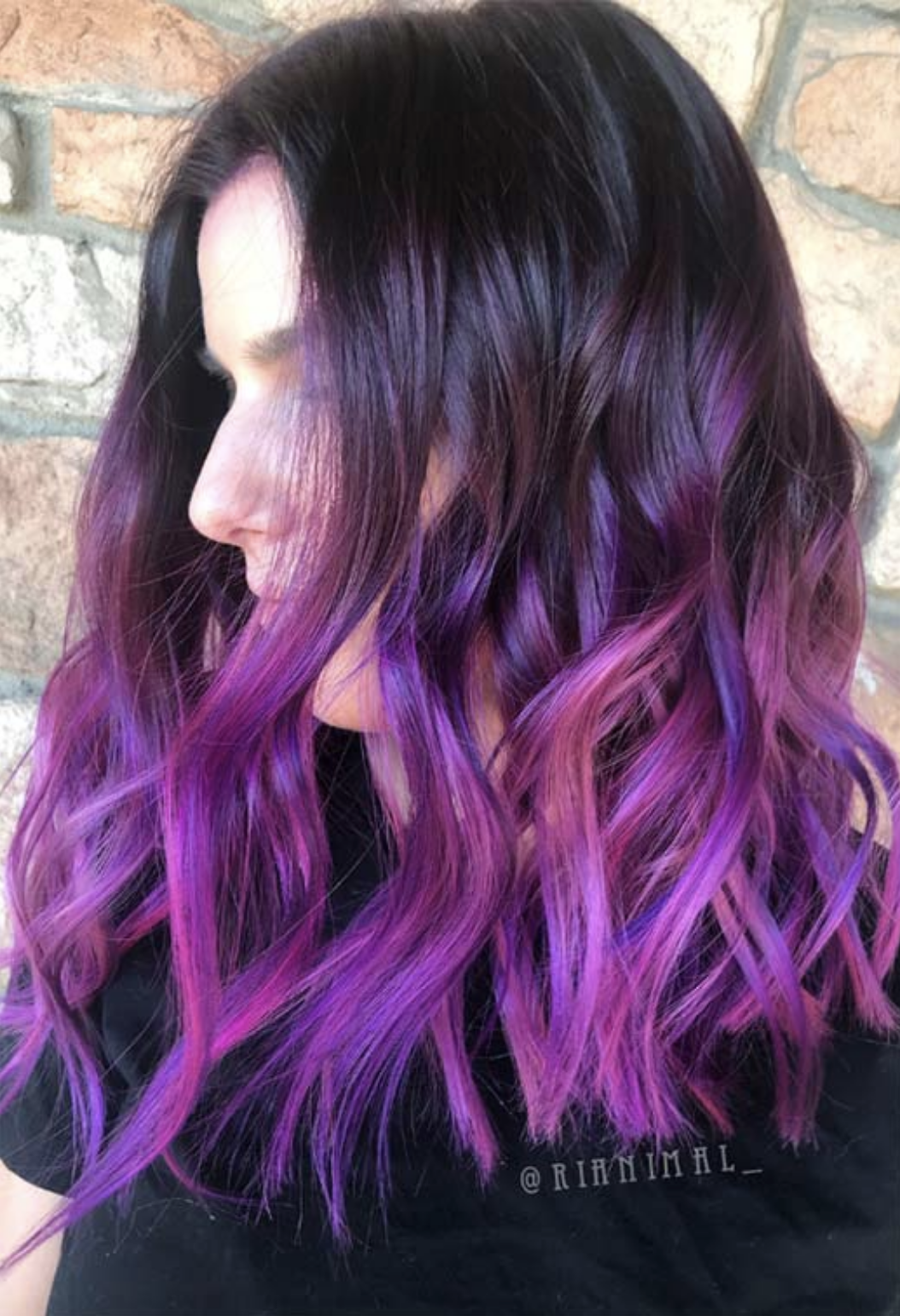 light purple hair colors highlights and lowlights