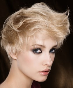 Modern Short Messy Haircuts for Women 2010