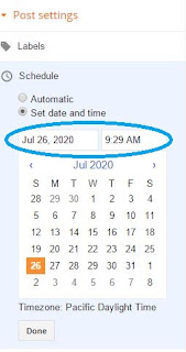 How to Schedule a Post on Blogger - demo - 4 - AllAboutBlogger.com 