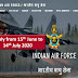 Indian Air Force AFCAT 02/2020  Vacancies : 256