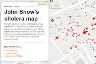 New Toilet Snow's Cholera Map On Google Maps