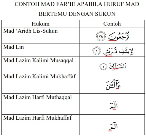 BELAJAR ASAS TAJWID: MAD FAR'I