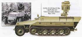 Resultado de imagem para Mittlere Schutzenpanzerwagen Sd.Kfz 251/20 "Uhu"