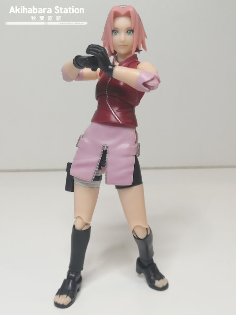 Review de los S.H.Figuarts Sakura Haruno - Tsunade's Indominable Will -, Tamashii Nations