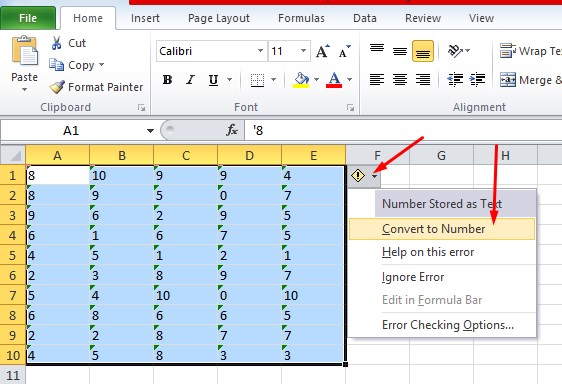 Data Di Excel Tidak Dapat Dijumlahkan