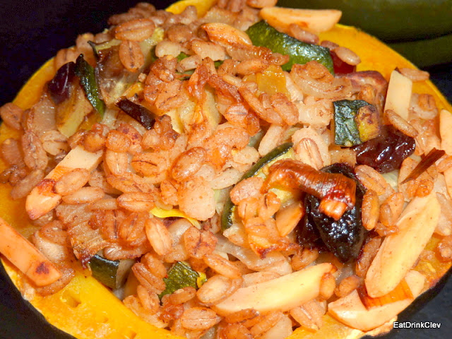 stuffed acorn squash, recipe, fall