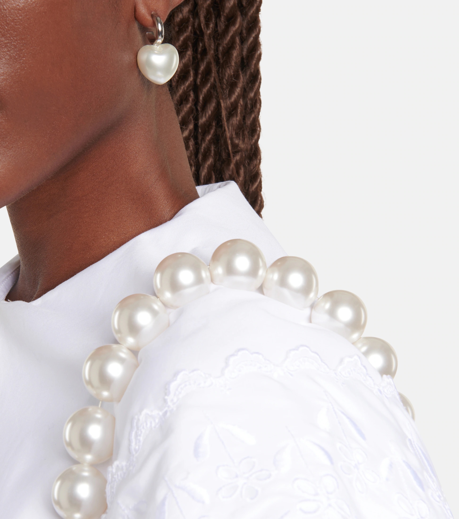 Simone Rocha Faux pearl earrings