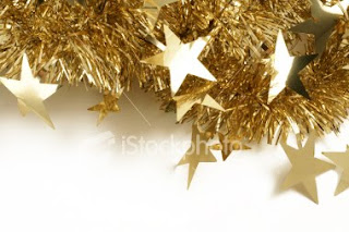 Free Christmas Stars Border