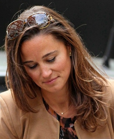 Pippa Middleton looking hot Top left dressed in a white summer dress 