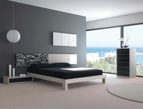 grey design Design Kamar  Tidur  Modern 