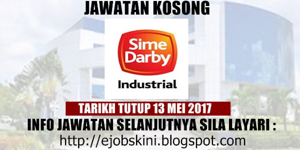 Jawatan Kosong Sime Darby Industrial - 13 Mei 2017