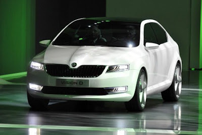 Skoda Vision Concept D front side