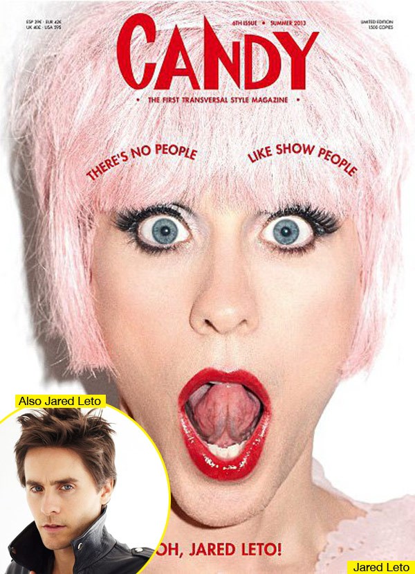 jared leto dressed as transexual