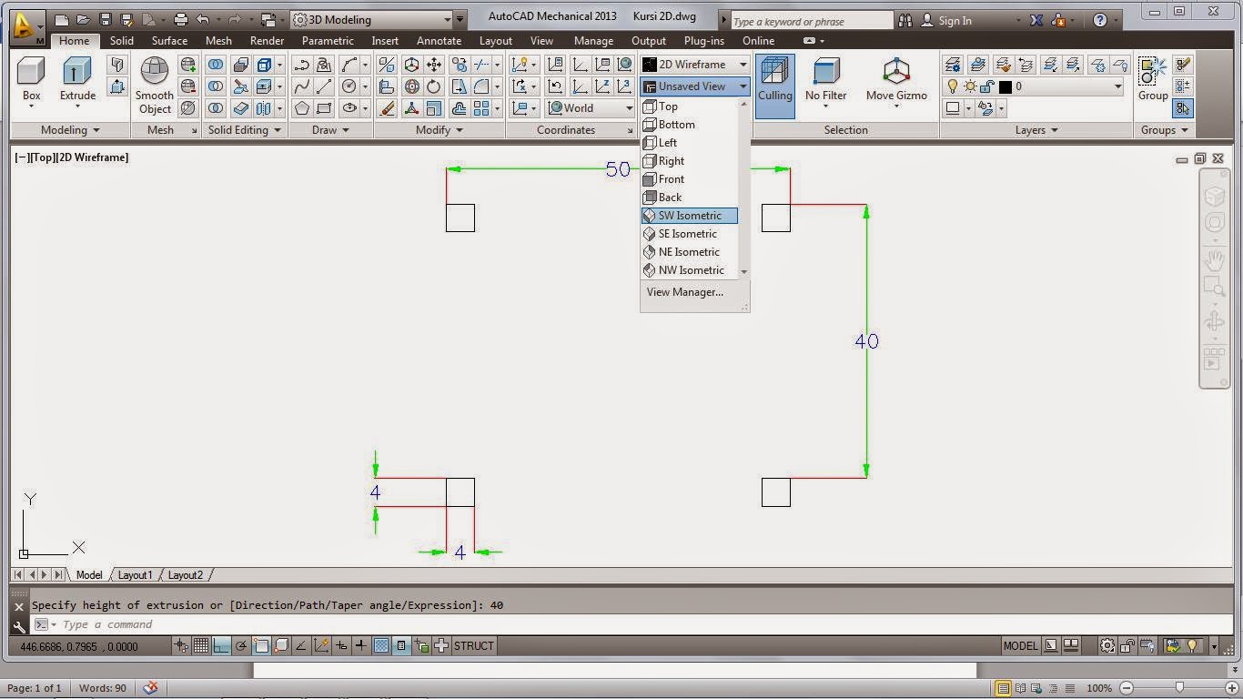  Belajar  Autocad Lengkap Pemula Pelajar Mahasiswa  