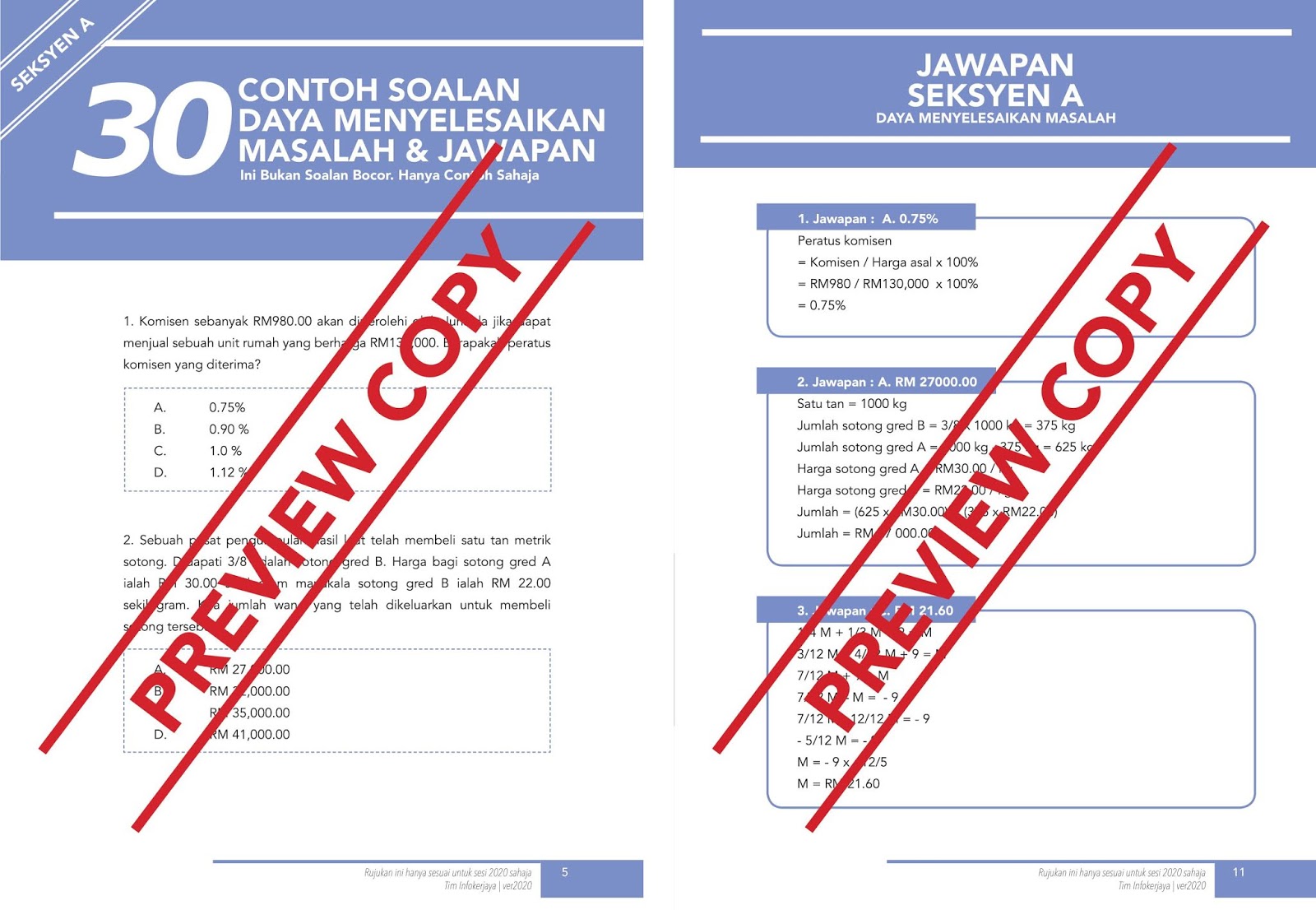 Soalan Rujukan Exam Online Penolong Pegawai Siasatan (SPRM 