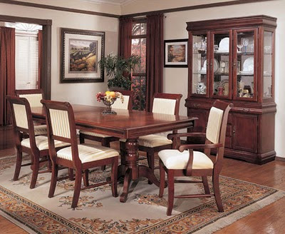 Modern Dining Sets on Store Of Modern Furniture In Nyc  Louis Philippe Dining Room Set