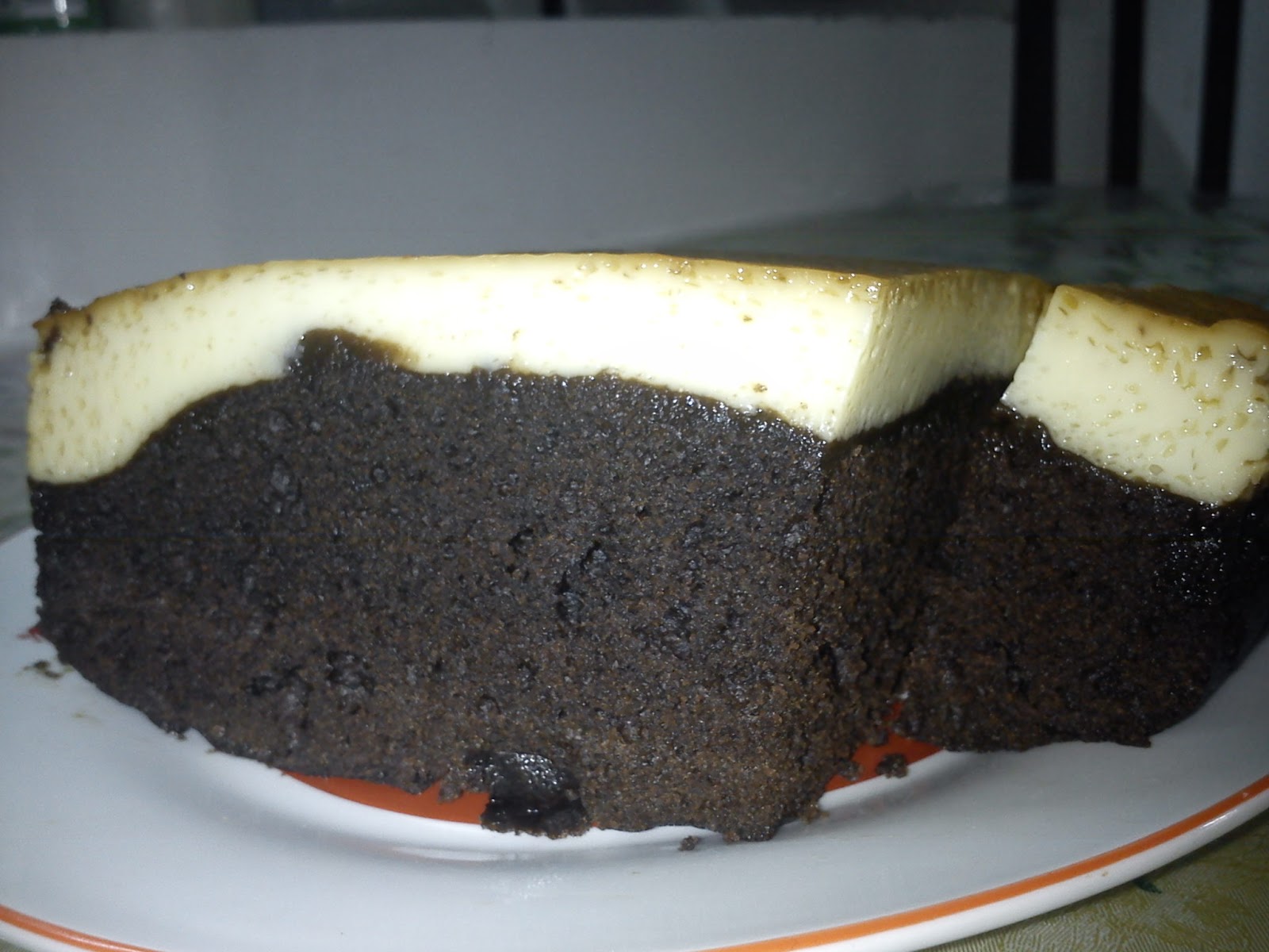 Amalini's diary: Kek Coklat Puding Karamel