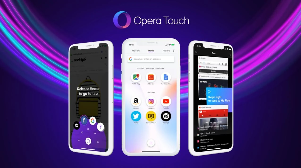 opera touch apk