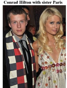 Conrad and Paris Hilton