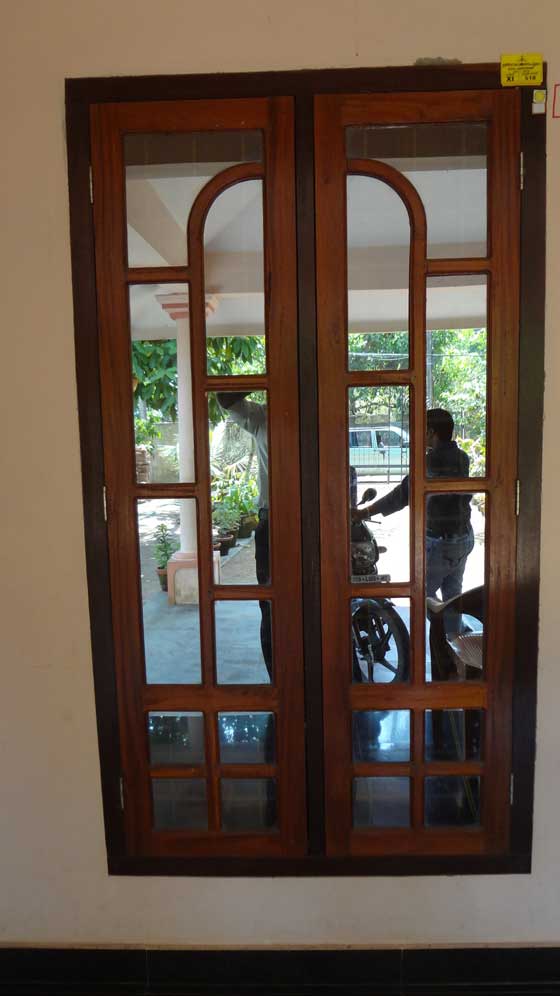 Latest kerala model Wooden Window Door Designs Wood 