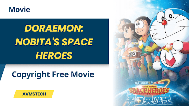 Doraemon: Nobita's Space Heroes Copyright Free Movie For Youtube | Copyright free Doraemon Movie