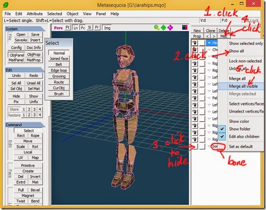 Merge skin meshes into one mesh