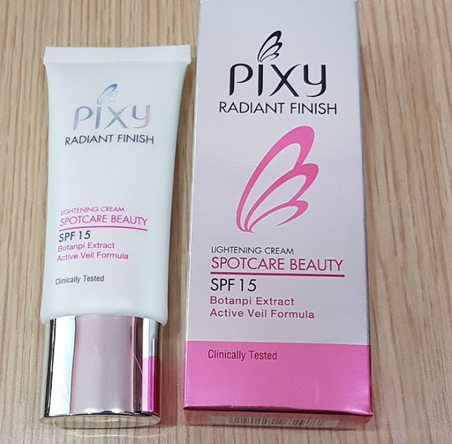 Skincare Penghilang Jerawat di Indomaret - Pixy Radiant Finish Lightening Cream Spotcare Beauty