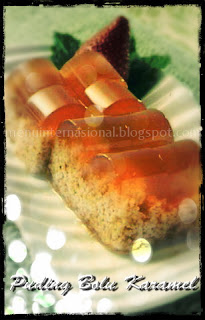 Cara Membuat Puding Bolu Karamel Special