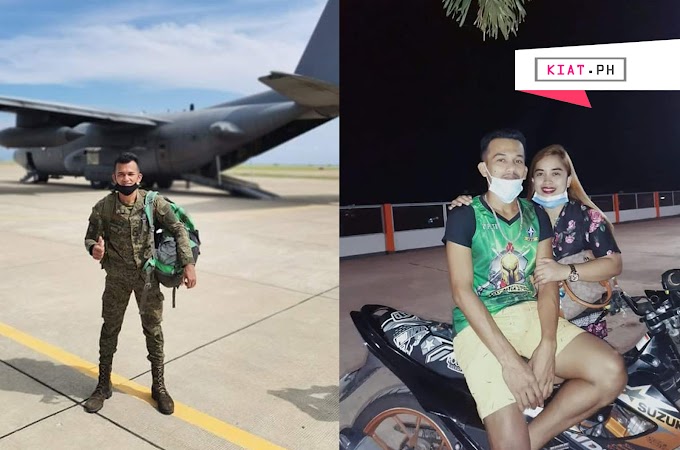 Misis ng Sundalo, Hindi Halos Matanggap ang Pagkawala ng Kanyang Asawa Matapos ang Plane Crash ng C-130 Hercules Military Aircraft