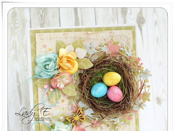 First Easter card :) / Pierwsza kartka Wielkanocna :)