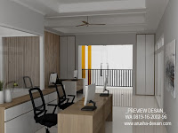 jasa gambar interior office murah