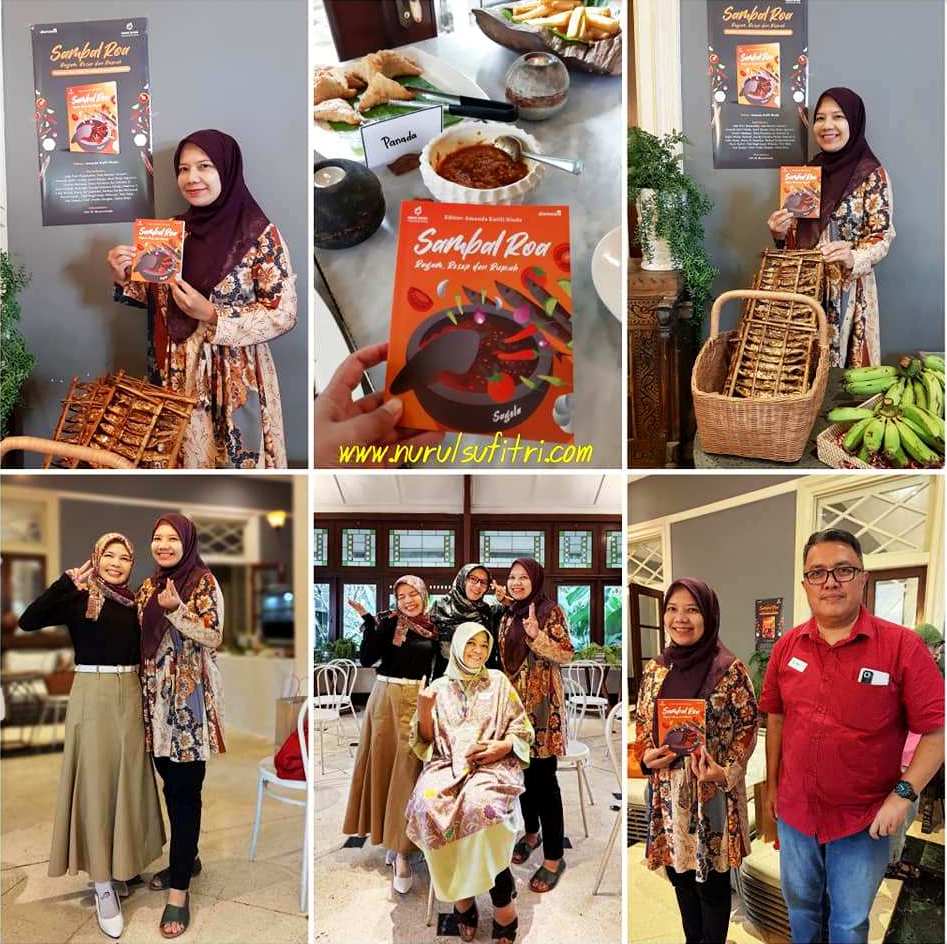 Peluncuran Buku Sambal Roa Ragam Resep Rupiah dan Icip Icip Kuliner Gorontalo