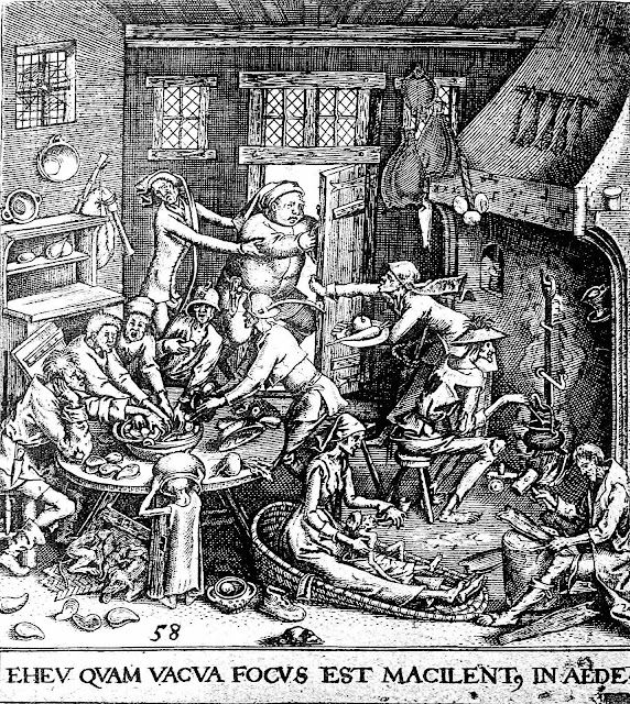 an illustration of a 1596 hotel with low standards