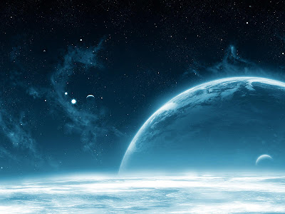 3D Space Scene Wallpapers