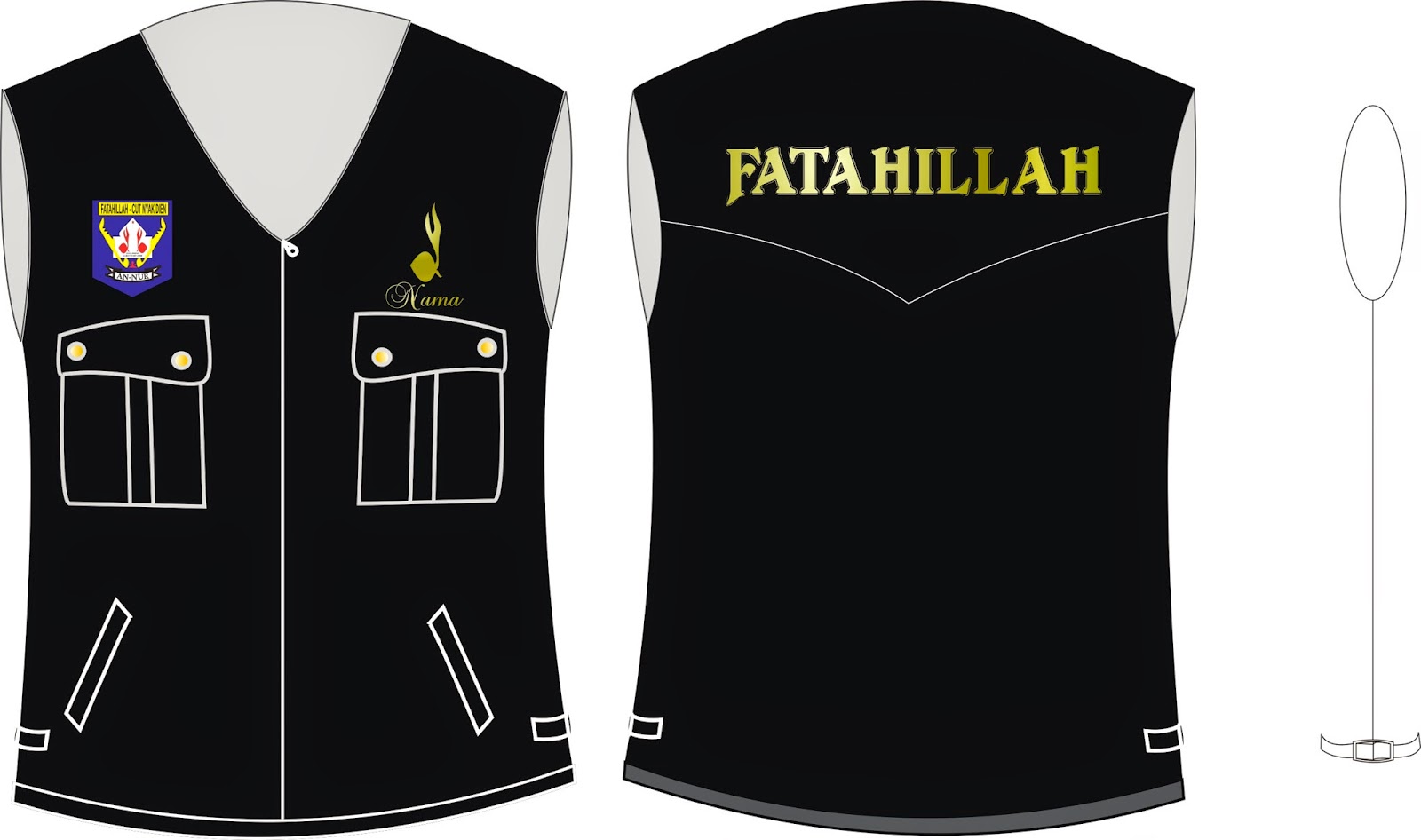 Gambar Desain Jaket Pramuka  Koleksi Gambar HD