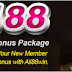 Enjoy Your New Member Welcome Bonus Package with Ali88win. Maximum up to MYR2188