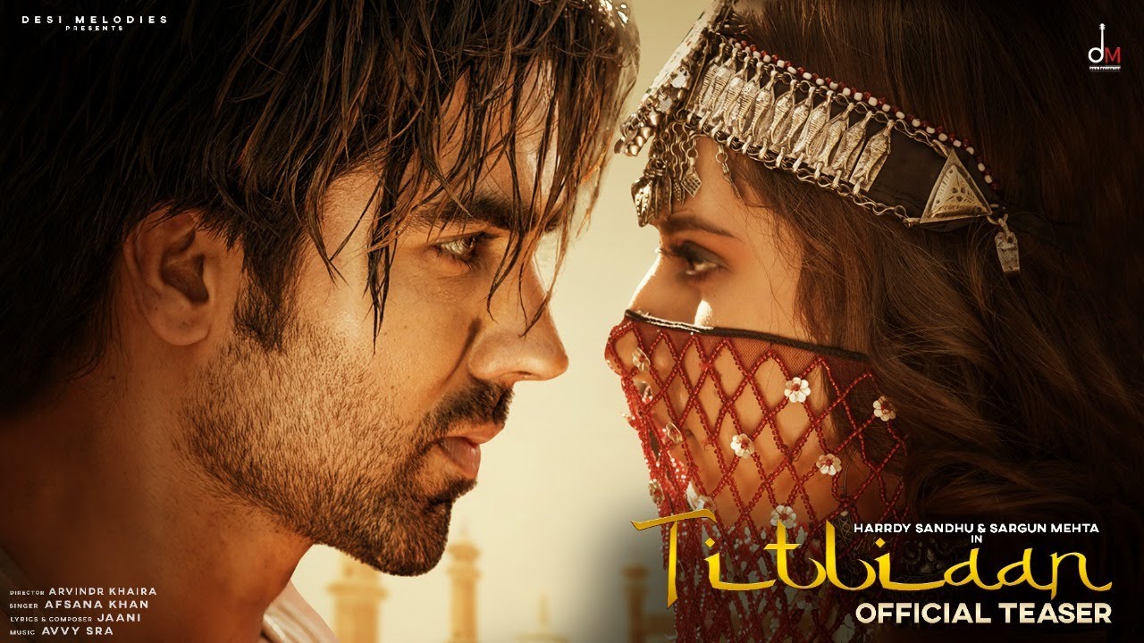 TITLIYAN LYRICS - Hardy Sandhu | Afsana Khan