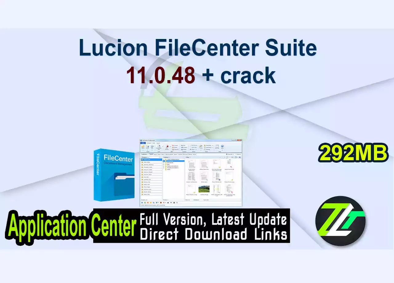 Lucion FileCenter Suite 11.0.48 + crack