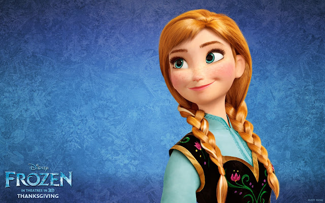 Princess Anna Frozen Disney Wallpaper