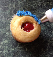 How to make firework cupcakes