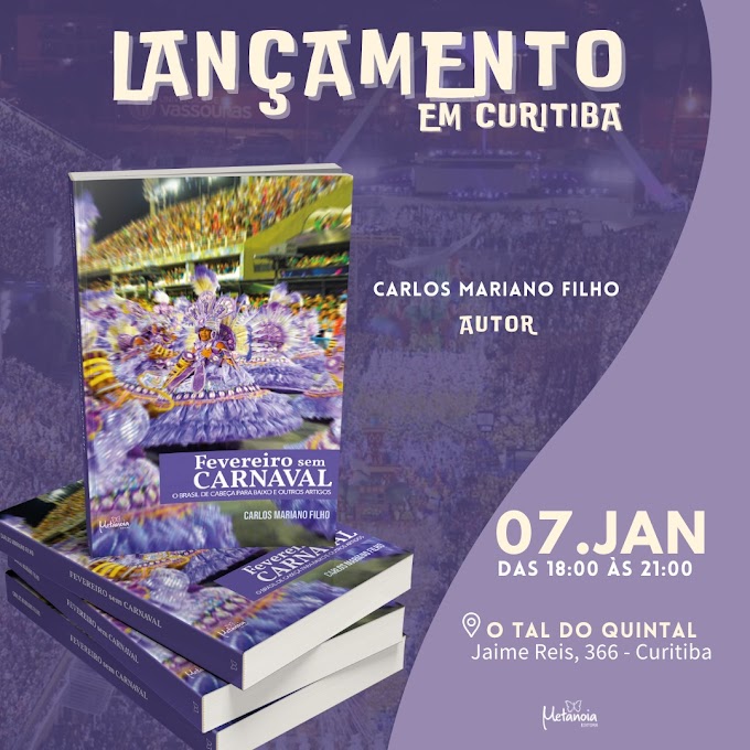 ANO SEM CARNAVAL, COVID EM ALTA E A RESISTÊNCIA DA ESCOLA DE SAMBA E SEUS BALUARTES SÃO REGISTRADOS EM LIVRO