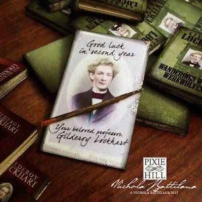 Gilderoy Lockhart Miniature Year 2 Hogwarts Textbooks - Nichola Battilana